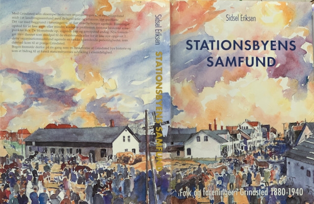 Sidsel Eriksen, Stationsbyens samfund, illustration på omslag